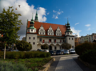 Obraz premium 2024-10-11; old streets of brzeg poland