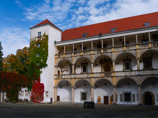 2024-10-11; Silesian Piast Castle in Brzeg Poland