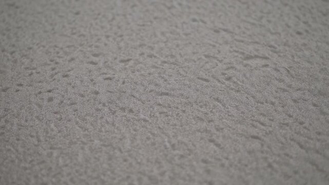 Pristine Even Granular Earth Texture, Damp Sandy Surface, Exotic Setting
