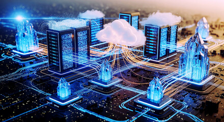 Futuristic Cloud Computing and Data Flow