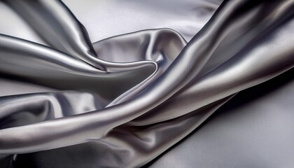 sliver silk fabric