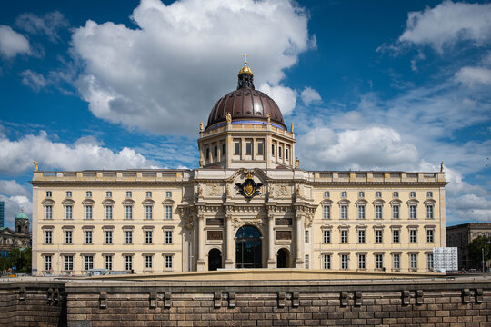 The Berliner Stadtschloss ( City Palace ), Humboldt Forum in Berlin, Germany.