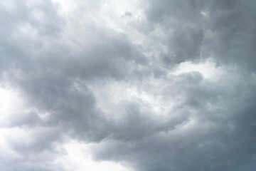 Cloudy sky view. Cloud drifting. Cloudy atmospheric backdrop. Morning sky with cloud. Sky and cloud formation. Weather cloudscape. Sky filled with cloud. Overcast scene. Morning view