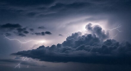 Naklejka premium Dramatic Storm Clouds.