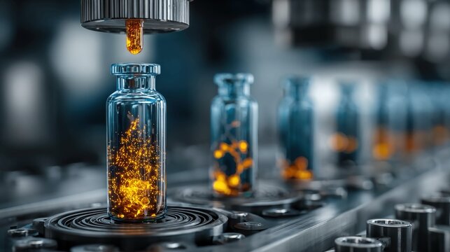 Pharmaceutical tech innovating drug formulation, delivery systems, and manufacturing with advanced materials and AI.