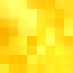 Abstract pixelated yellow background