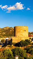 Fototapeta premium Spanish Mountaintop Tower