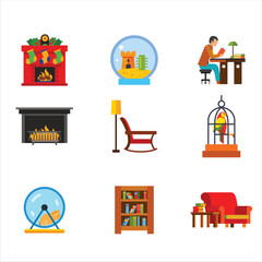 Different Furniture for home and office icons Best File for downloads