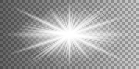 Light flare special effect. Illustration.