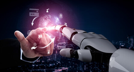 AI facilitates real-time digital payment systems, connecting global financial services with...