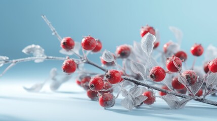 red berries on a branch