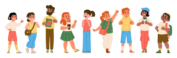 Diverse Group of Happy People