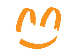 Simple Doodle Smile Icon