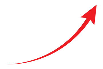 curved arrow right direction vector sign . isolated transparent. EPS 10