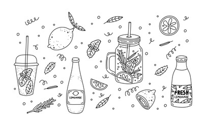 Lemonade and Citrus Elements