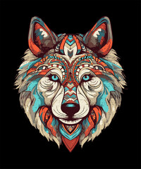 Native American Day Dogs Striking