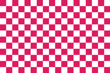 Fototapeta premium Black and white checker pattern vector illustration. Abstract checkered chessboard or checkerboard for game, grid with geometric square shape, race or rally flag and mosaic floor tile. EPS 10