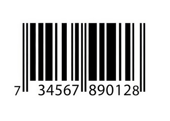 Generic Black Barcode with Numbers on a Clean White Background for Retail and Scanning