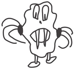 Obraz premium hand drawn vector illustration