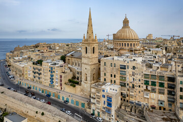 Valletta, Malta - Dome of the Basilica of Our Lady of Mount Carmel. © Tomasz Warszewski