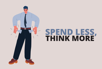 Vector illustration of man in stress, symbolizing career challenges, responsibility, and overwork