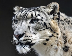 Snow Leopard. A rare and elusive predator of Central Asia’s high mountains, wrapped in beauty and mystery