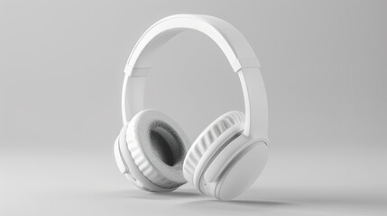 Auriculares blancos genéricos