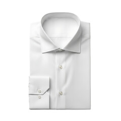 Classic White Dress Shirt, Folded, Mens Fashion, Clothing Apparel