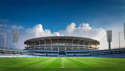an international cricket stadium boasting a leed platinum certification