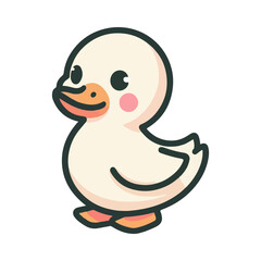 Obraz premium duckling illustration design