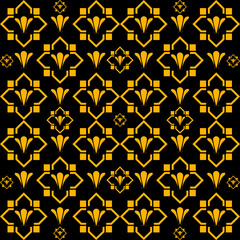 Golden Thai Diamond Pattern – Elegant Floral Geometry
abstract seamless pattern