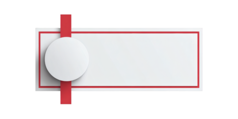 Modern minimalist business graphic with clean lines and vibrant accent