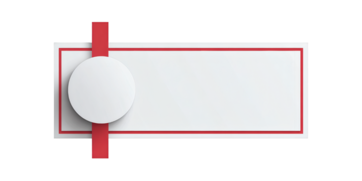 Modern minimalist business graphic with clean lines and vibrant accent