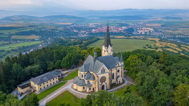 Basilica of the Virgin Mary at Marianska Hora near Levoca, Slova