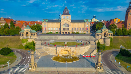 The National Museum in Szczecin, Poland