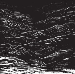 Obraz premium Black and white geometric pattern. Tileable texture background.