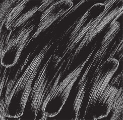 Vector brush stroke texture. Distressed uneven grunge background. Abstract distressed vector illustration. Overlay over any design to create interesting effect. Black isolated on white. EPS10