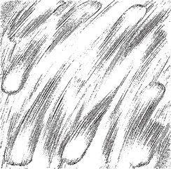 Vector brush stroke texture. Distressed uneven grunge background. Abstract distressed vector illustration. Overlay over any design to create interesting effect. Black isolated on white. EPS10