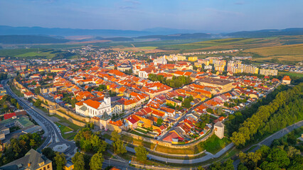 Panorama view of Levoca, Slovakia © dudlajzov