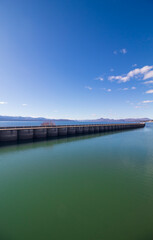 Fototapeta premium pier on the lake Bariloche Argentina Patagonia