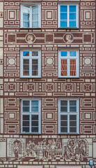 Obraz premium Colourful houses at Dlugi Targ square in Gdansk, Poland