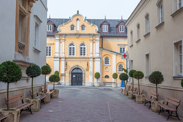 Obraz premium View of Jasna Gora monastery in Czestochowa, Poland