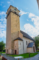 Obraz premium Saint Egidius church in poprad, Slovakia