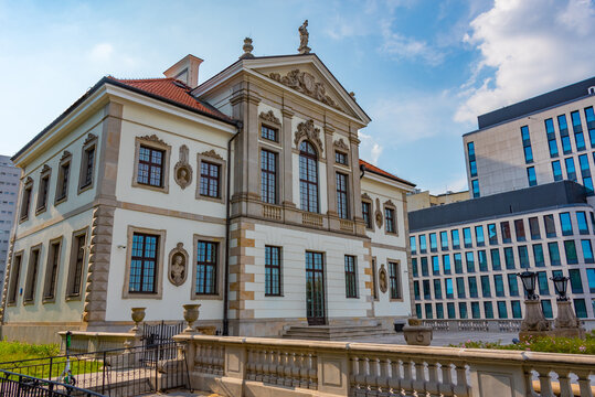 Frederic Chopin Museum at the Ostrogski Palace building in Warsa