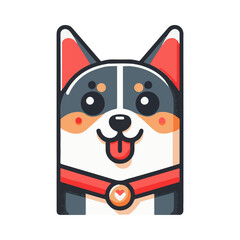 
dog illustration design