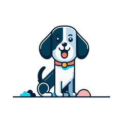 
dog illustration design