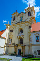 Fototapeta premium Benedictine monastery in Rajhrad, Czech republic