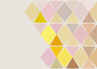 abstract background with triangles