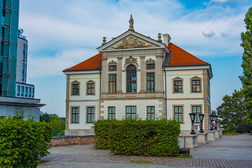 Obraz premium Frederic Chopin Museum at the Ostrogski Palace building in Warsa