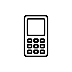Phone icon symbol for apps and websites. Call sign and symbol. telephone symbol